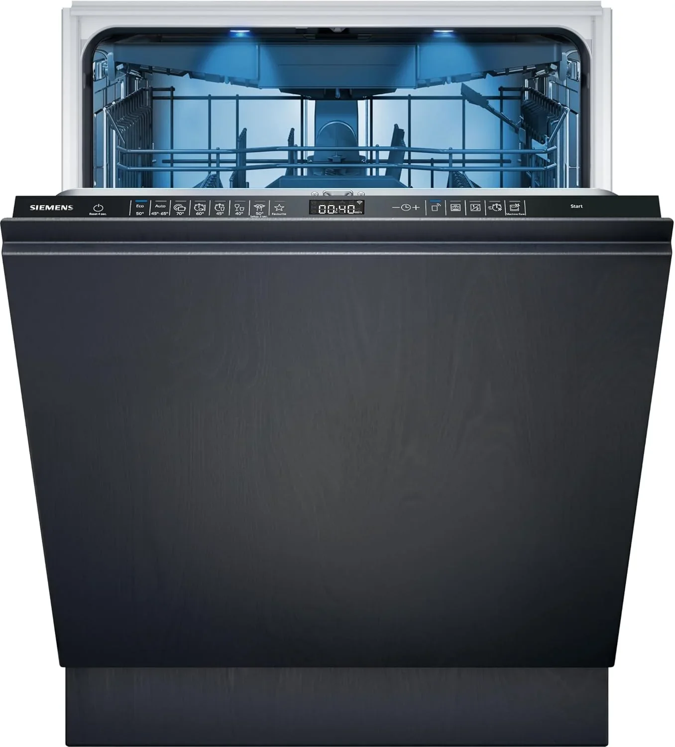 Siemens SX95EX12CE. iQ500 Smarter Geschirrspüler. Vollintegrierte Spülmaschine. 60 cm. Made in Germany. XXL. Besteckschublade. Extra leise. varioSpeed