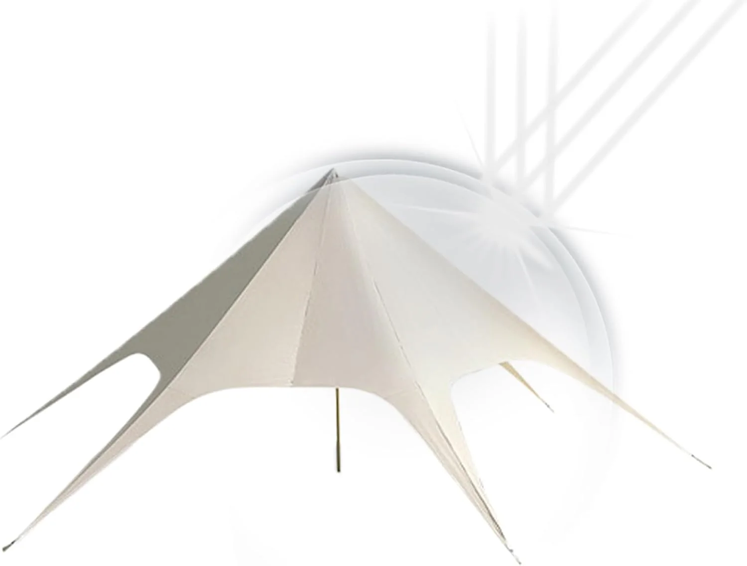 Outdoor Camping Awning.UV Block Hiking Shelters for Sun Shade - Dome Structure UVF50+ Protection Awning Tent for Backpacking Traveling Picnic Fishing