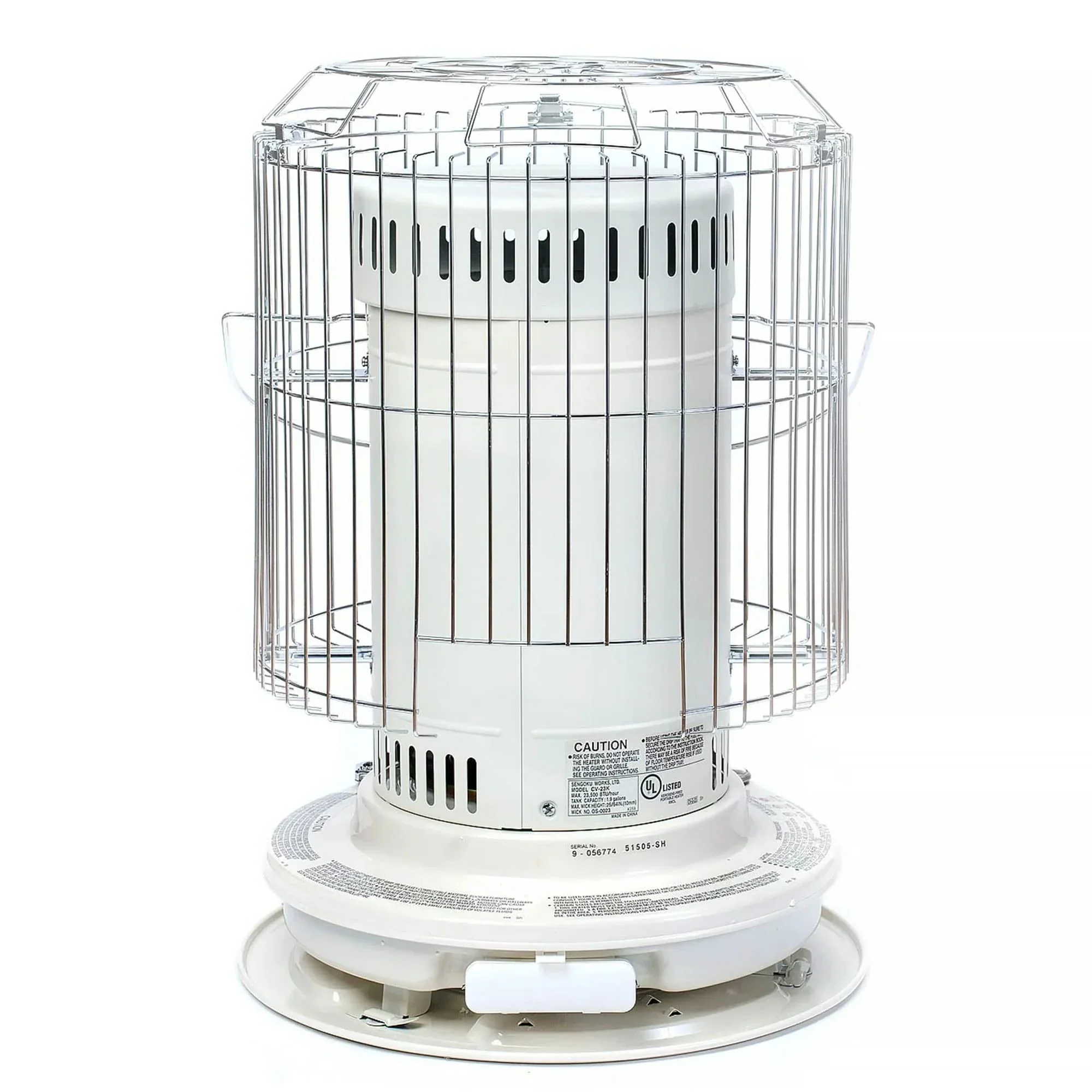 Sengoku KeroHeat 23.500 BTU Kerosene Heater for 900 Square Feet