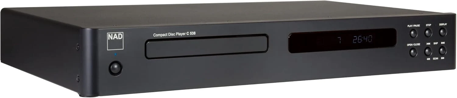 CD player - Wolfson 24-bit digital-to-analog converter. supporting CD-R/CD-RW playback. with optical disc/sync interface functions.
