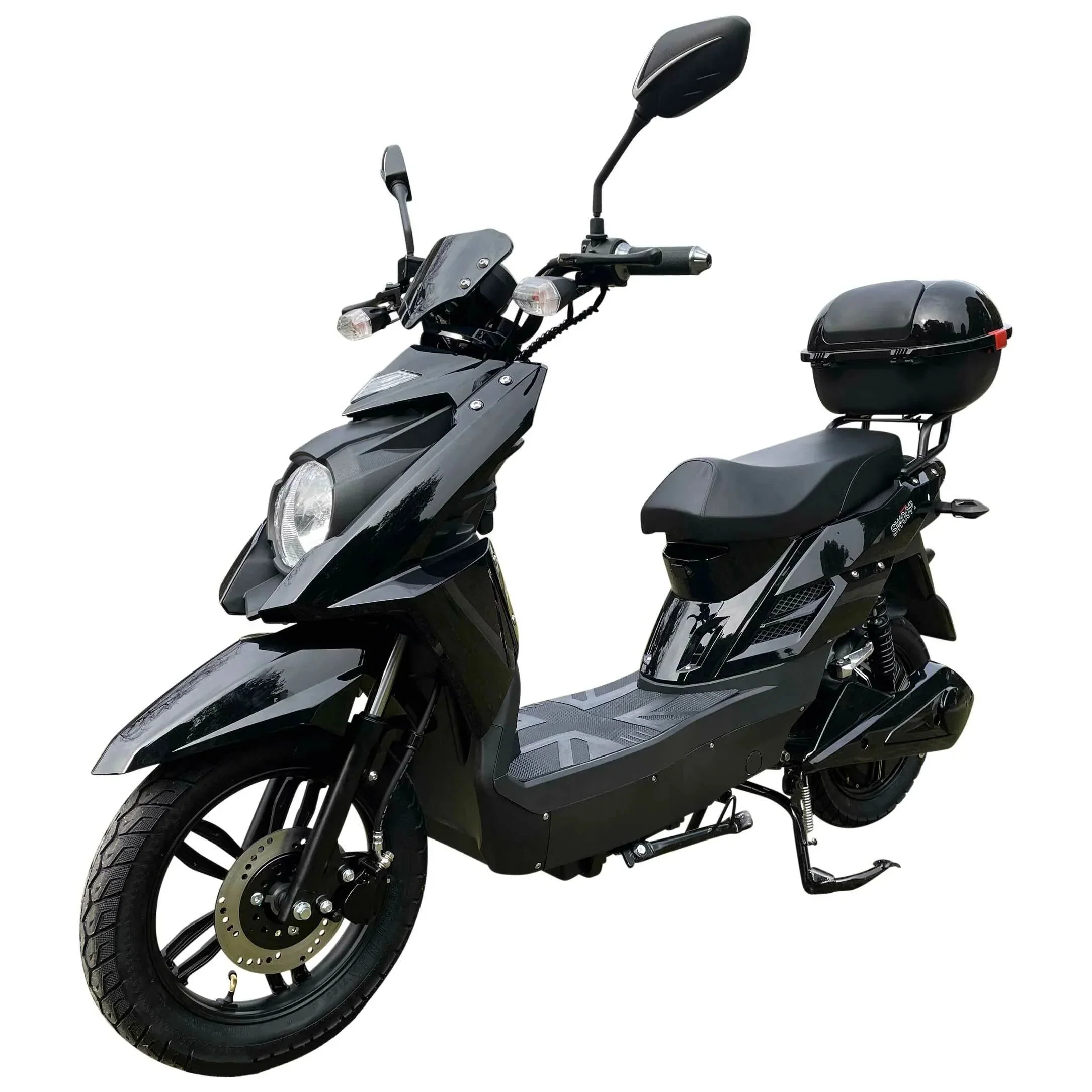 Swoop Elegante E-Scooter Elektroroller Schwarz 1000W
