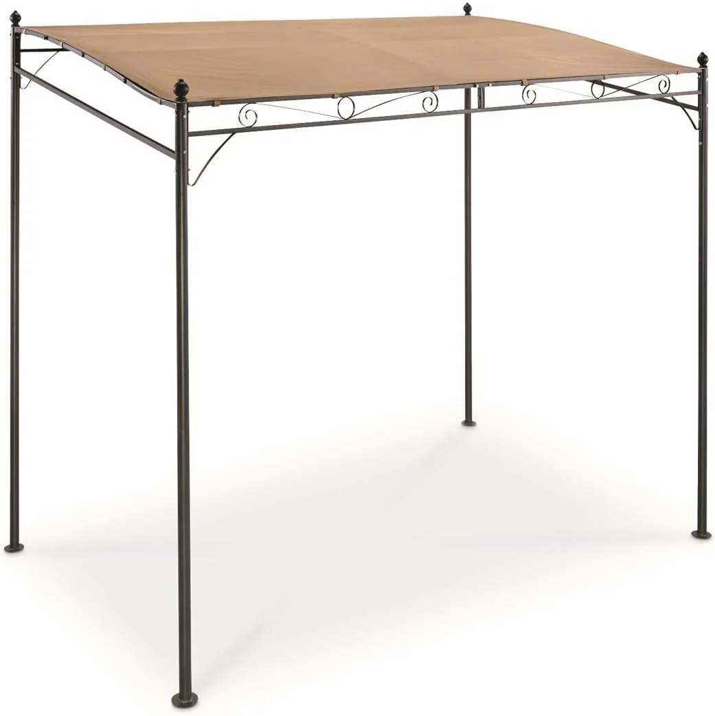 Small pergola 5 feet x 8 feet sunshade tent instant shelter outdoor awning suitable for patios. backyards. gardens. barbecue areas. and sunbathing.