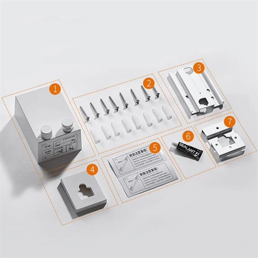 Retractable Indoor and Outdoor Clothes Wall Hanger Drying Rack Balcony Bathroom Invisible Clothesline Wire Rope(E)
