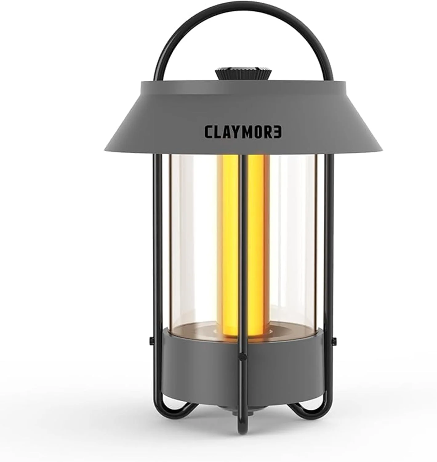 Desk Lamp (Dark Gray) - A beautiful portable outdoor lamp. featuring 4 different lighting heads. equipped with a 6700 mAh rechargeable battery. with a brightness of up to 660 lumens. and featuring waterproof functionality. Suitable for Halloween deco