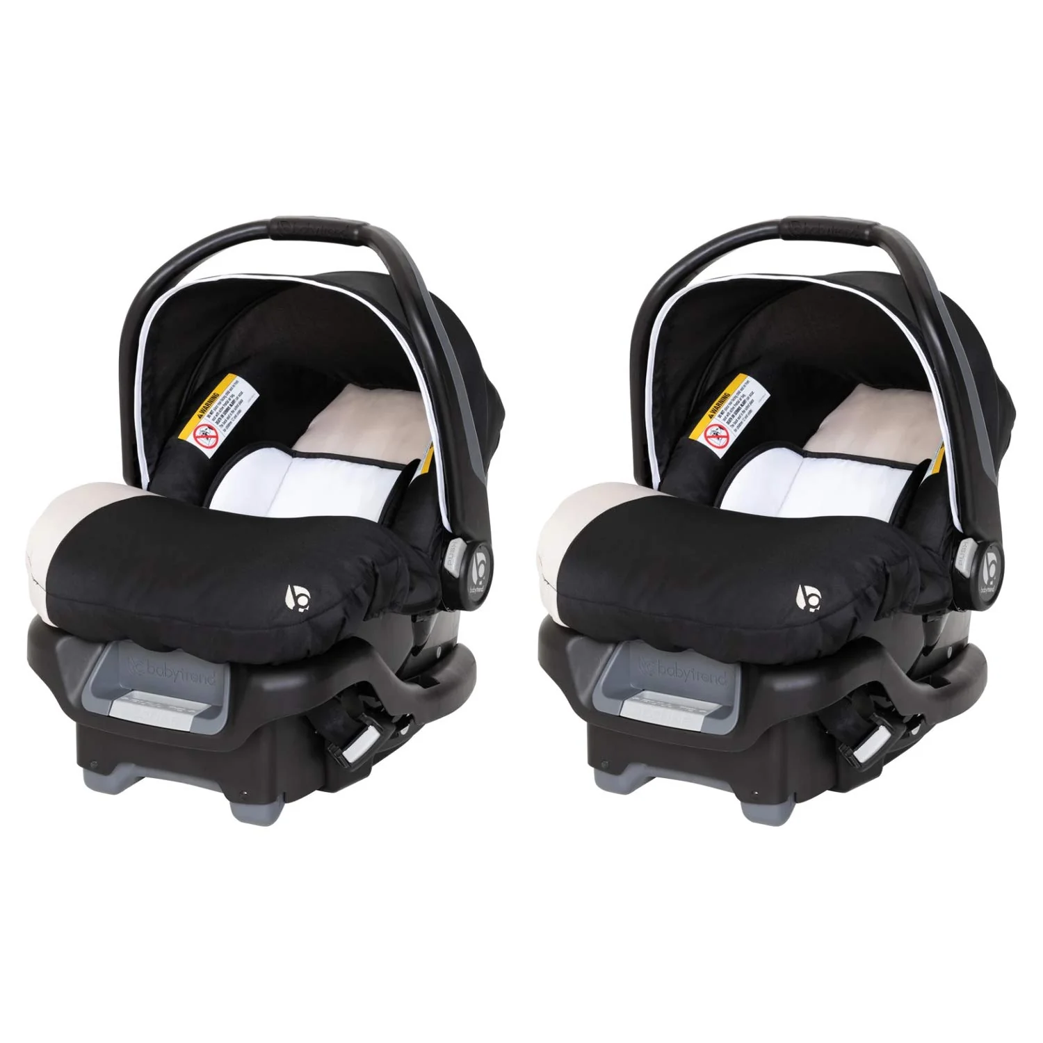 Car seat belt-style travel set for babies. equipped with a safety belt and additional comfort cover. suitable for babies weighing no more than 35 pounds. 2 sets. khaki color