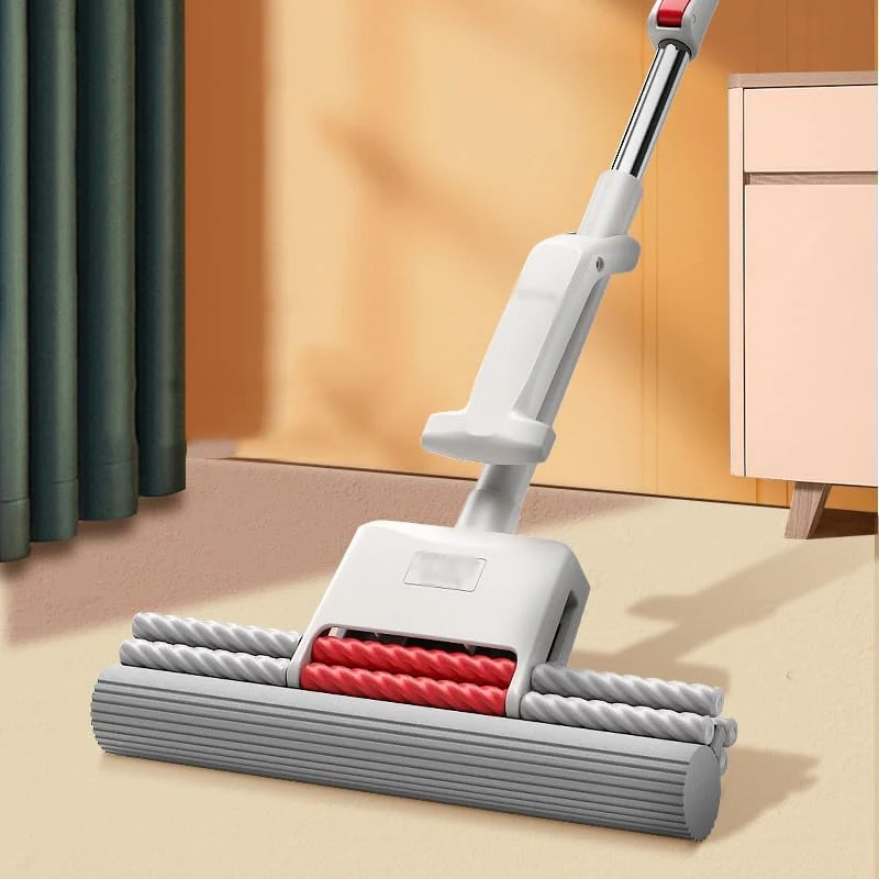 Household cleaning sponge for wiping surfaces. No need to wash hands. Absorbent floor cleaning cloth.