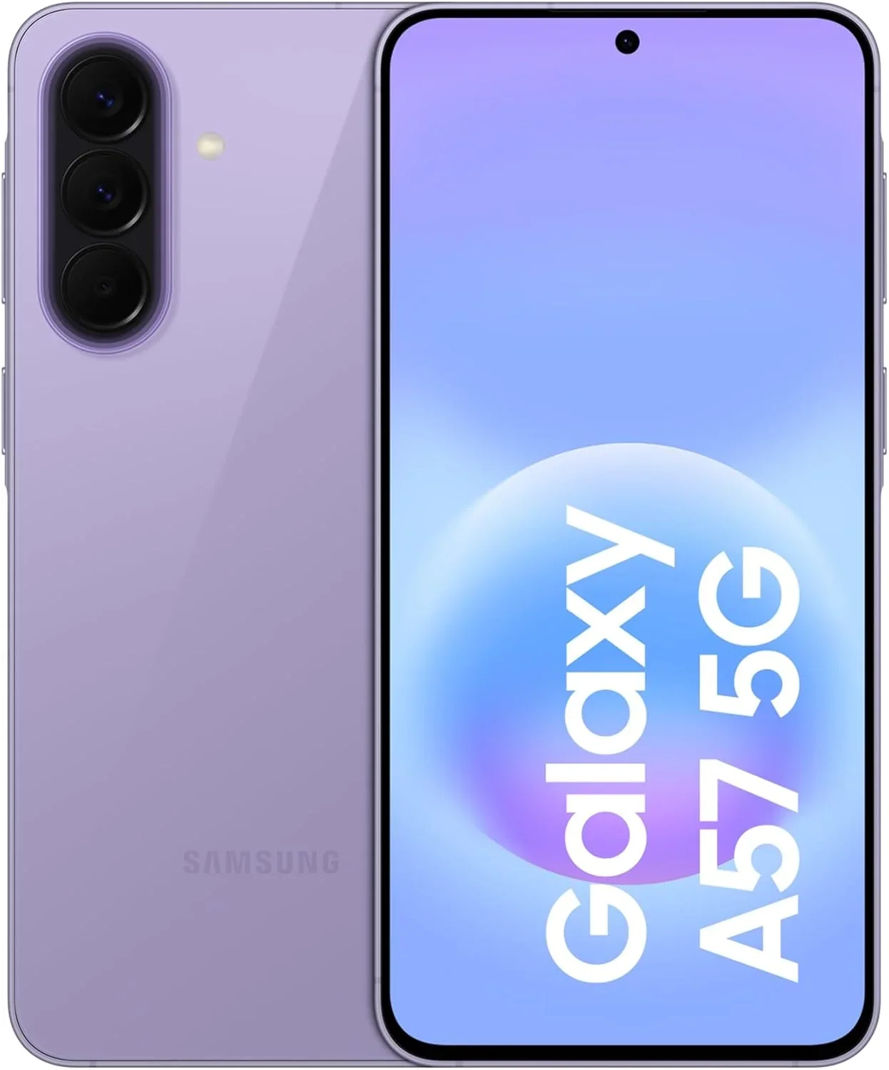 Samsung Galaxy A57 5G. 512GB. Móvil Fino con IA. 8GB. Gran Angular 50MP. Autonomía 2 Días. Batería 5000mAh. IP68. Garantía del Fabricante 3 Años + 1