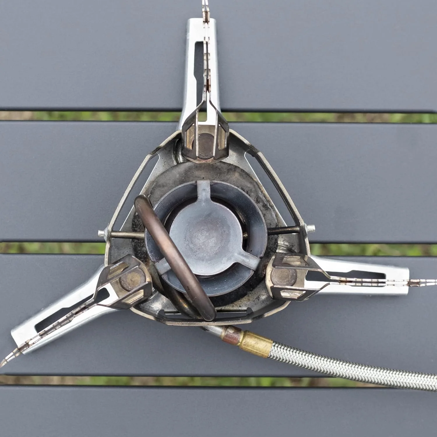 Multi-fuel camping stove for mountain exploration