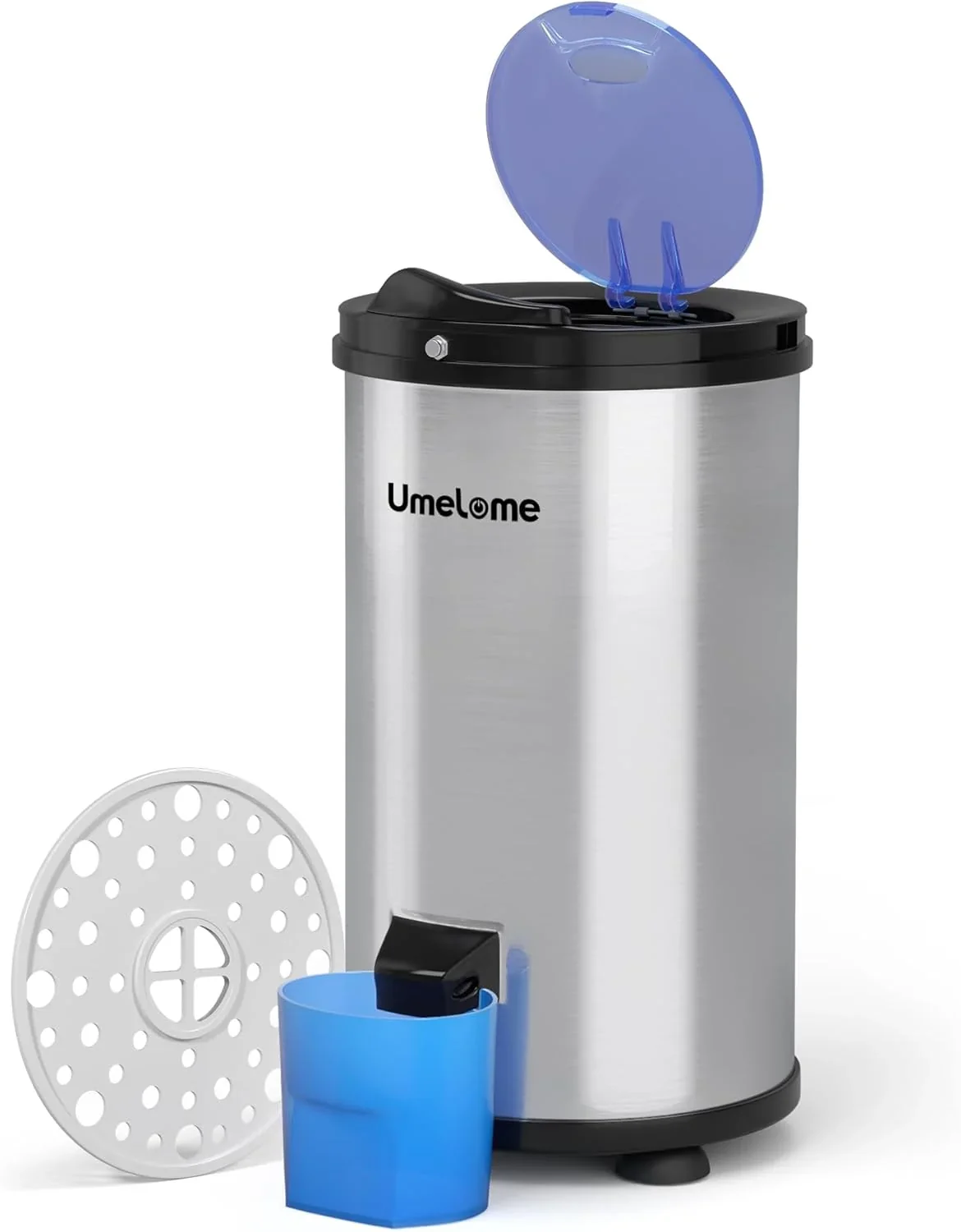Wäscheschleuder 3200 U/min Umelome. 4KG. Energie-und Stromsparschleuder wäscheschleudern. Energieklasse A+++. Silber [Energieklasse A+++]