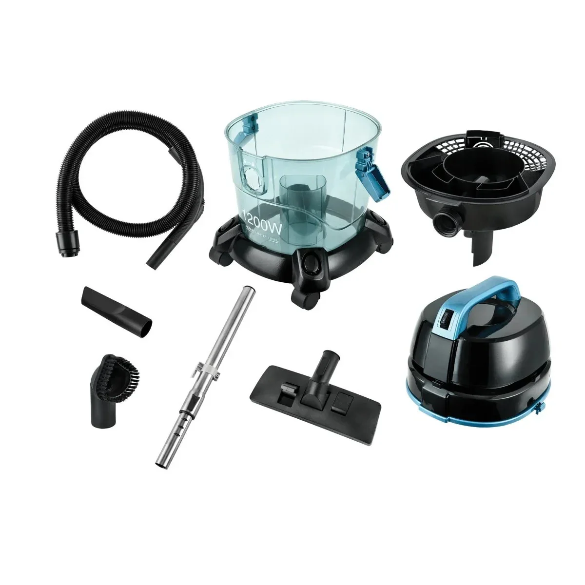 Water Filtration Vacuum Cleaner. Blue